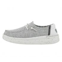 HEY DUDE Shoes Women's Wendy Rise Sox Stone White  - 121940705