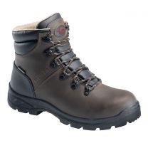 Avenger Men's 6-inch Builder Steel Toe EH Work Boots Brown - A8225