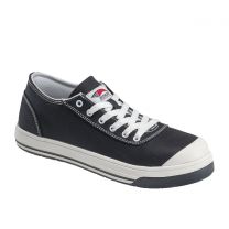 Avenger Men's Blade Low-top Sneaker Aluminum Toe EH Work Shoes Black/White - A320