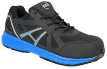 HOSS Men's Express Composite Toe EH Non-Metallic Work Shoe Black/Royal Blue - 14431