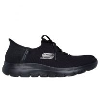 Skechers Women's Slip-ins: Summits - New Daily Sneaker Black/Black - 150263-BBK