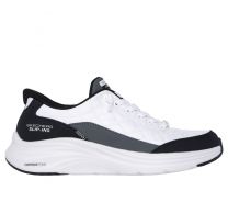 Skechers Women's Hands Free Slip-ins Contour Foam Cozy Fit Running Shoe White/Black - 150404-WBK