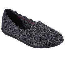 Skechers Women's Cleo Sport - Just Us Slip-On Black/Charcoal - 158455-BKCC