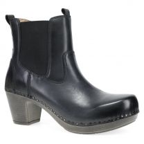 Dansko Women's Shayna Black Burnished Calf Leather - 1833509400
