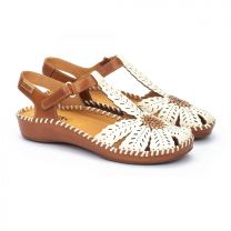 Pikolinos Women's P. Vallarta T-Strap Sandal Nata - 655-0841C1-909