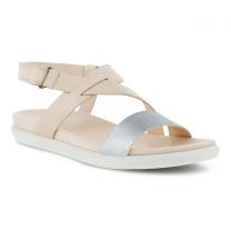 ECCO Women's Simpil Strappy Sandal Alusilver/Limestone - 209223-51398