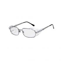 Eyewear Safety Clear Demo Lens Gun Metal