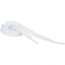 Sof Sole Athletic Flat Laces, White White (45")