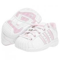 adidas Infant/Toddlers' Superstar 2G Flower Basketball Shoe