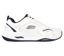 Skechers Men's Arch Fit Multi Sport Athletic Shoes White/Navy - 232371-WNV
