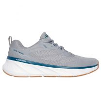Skechers Men's Relaxed Fit Edgeride - Exxo Sneaker Gray/Turquoise - 232836-GYTQ