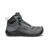 KEEN Utility Men's Reno Mid KBF Waterproof Carbon Fiber Toe Work Boots Magnet/Black - 1027103