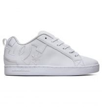 DC Shoes Women's Court Graffik Shoes White/White - 300678-WW0