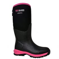 Dryshod Women's Legend MXT Hi Pull On Boot Black/Pink - LGX-WH-BKPN