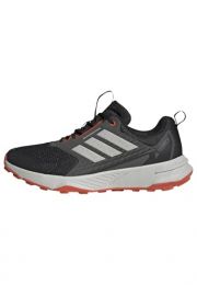 Adidas Men's Terrex Tracefinder Trail Running, Black/Grey/Semi Impact Orange, 11