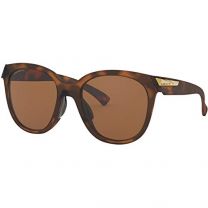 Oakley Women's Low Key Sunglasses,OS,Matte Brown Tortoise/Prizm Tungsten Poalrized