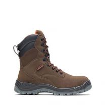 HYTEST Knox Waterproof Direct Attach Steel Toe 8" Boot Brown - K14781