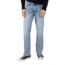 Silver Jeans Co. Men's Grayson Classic Fit Straight Leg Jeans, Medium Eco Fabric, 33W x 30L