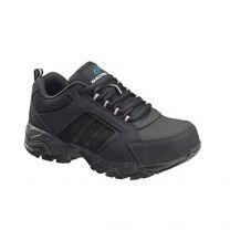 Nautilus Safety Footwear Women's Guard Composite Toe EH Athletic Work Shoe Black  - N2152