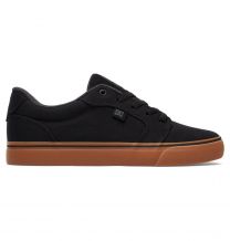 DC Shoes Men's Anvil TX Skate Shoe Black/Gum - 320040-BGM