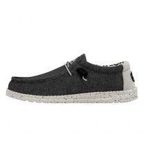HEY DUDE Shoes Men's Wally Stretch Opal Black - 40022-1HX