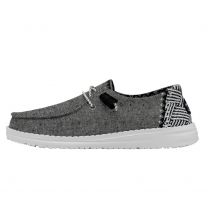 HEY DUDE Shoes Women's Wendy Chambray Woven Onyx - 40059-09U
