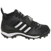 Adidas Men's Corner Blitz 3/4 MD Cleats Black/White/Graphite - 534209