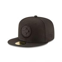 NFL Men's Black On Black 59Fifty Fitted Cap