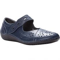 Propet Women's Calista Mary Jane Navy Leather - WCX073LNVY