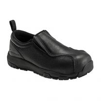 Nautilus 1646 Women's Slip-On Leather Slip Resistant ESD Work Shoe - Carbon Safety Toe