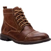 Propet Men's Ford Lace Up Boot Brown Leather - MDX032LBR