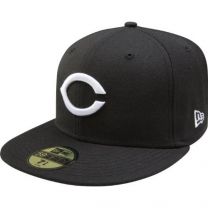 New Era MLB 59FIFTY Cap Cincinnati Reds Black/White - 11591163