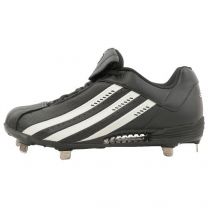 Adidas Men's Clima Phenom Low Baseball Cleats Black/White/Silver - 534775