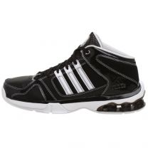 adidas Men's Fathom Basketball Shoe,Black/White/Silver,11.5 M US