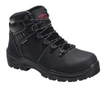 Avenger Men's 6" Foundation Carbon Toe PR Waterproof Work Boot Black - A7400