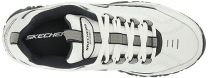 Skechers mens Energy Afterburn road running shoes, White/Navy,11.5 medium