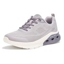 Skechers Women's Bobs Glide Step Arc Waves 2.0-Now in Sneaker, TAN, 6.5