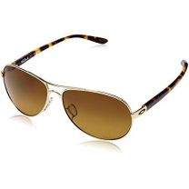 Oakley Womens Feedback Polarized Sunglasses, Gold/Brown Gradient Polarized, One Size