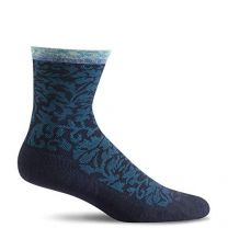 Sockwell Women's Plantar Cush Crew Plantar Relief Socks Navy - SW32W-600