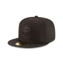 New Era NFL Men's Black On Black 59Fifty Fitted Cap