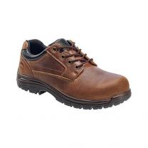 Avenger Men's Steel Toe EH Slip-Resistant Work Shoe Brown - A7112