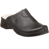 Propet Women's Meadow Walker Mule Black Leather - W0087-BLACK