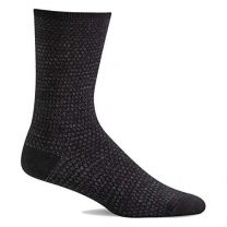 Sockwell Women's Wabi Sabi Crew Essential Comfort Socks Black - LD23W-900