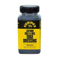 Fiebing's Leather Sole & Heel Brown Edge Dressing, 4 Oz. - Gloss Shoe Dressing