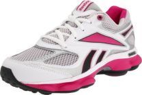 Reebok Big Kids' RunPrime Running Shoe Steel/White/Silver/Pink/Black - V65267