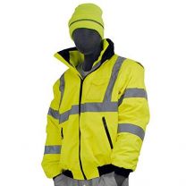 Majestic CLASS 3 HIGH VISIBILITY 8 IN 1 BOMBER JACKET (75-1381)