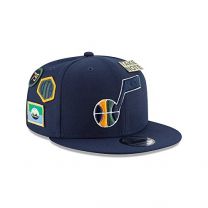 New Era Utah Jazz 2018 NBA Draft Cap 9FIFTY Snapback Adjustable Hat- Navy