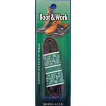 40" Replacement Work Boot Laces Brown (1 pair) - 40-TASLAN-BROWN