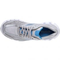 Reebok Women's Zigsonic Toning Shoe,Steel/Pure Silver/Malibu Blue,7 M US