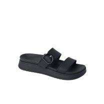REEF Womens Sandals, Vista Capri, Black, 11